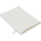 WASCHHANDSCHUH 16X21CM weiß GOTS