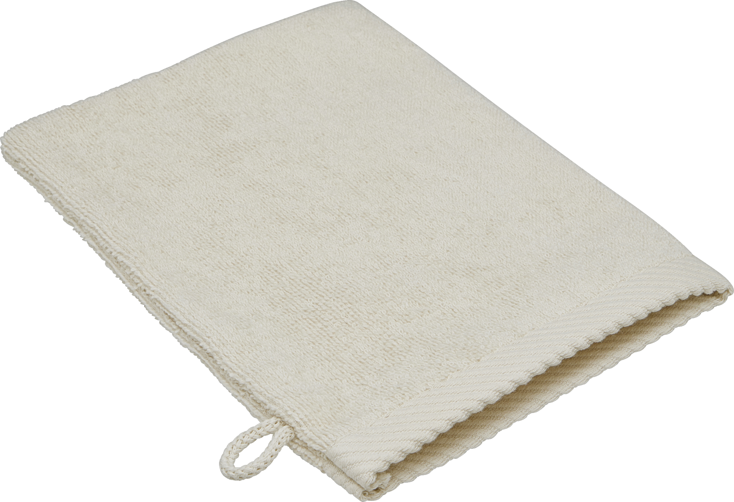 IDEENWELT WASCHHANDSCHUH 16X21CM beige GOTS