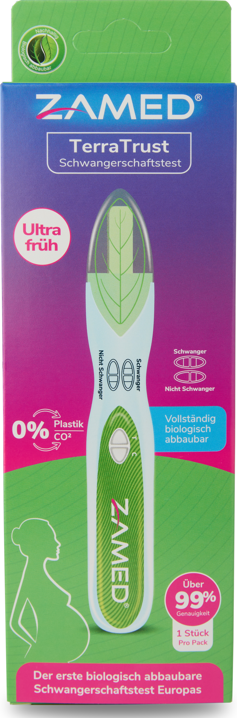 ZAMED Ultrafrüh Schwangerschaftstest