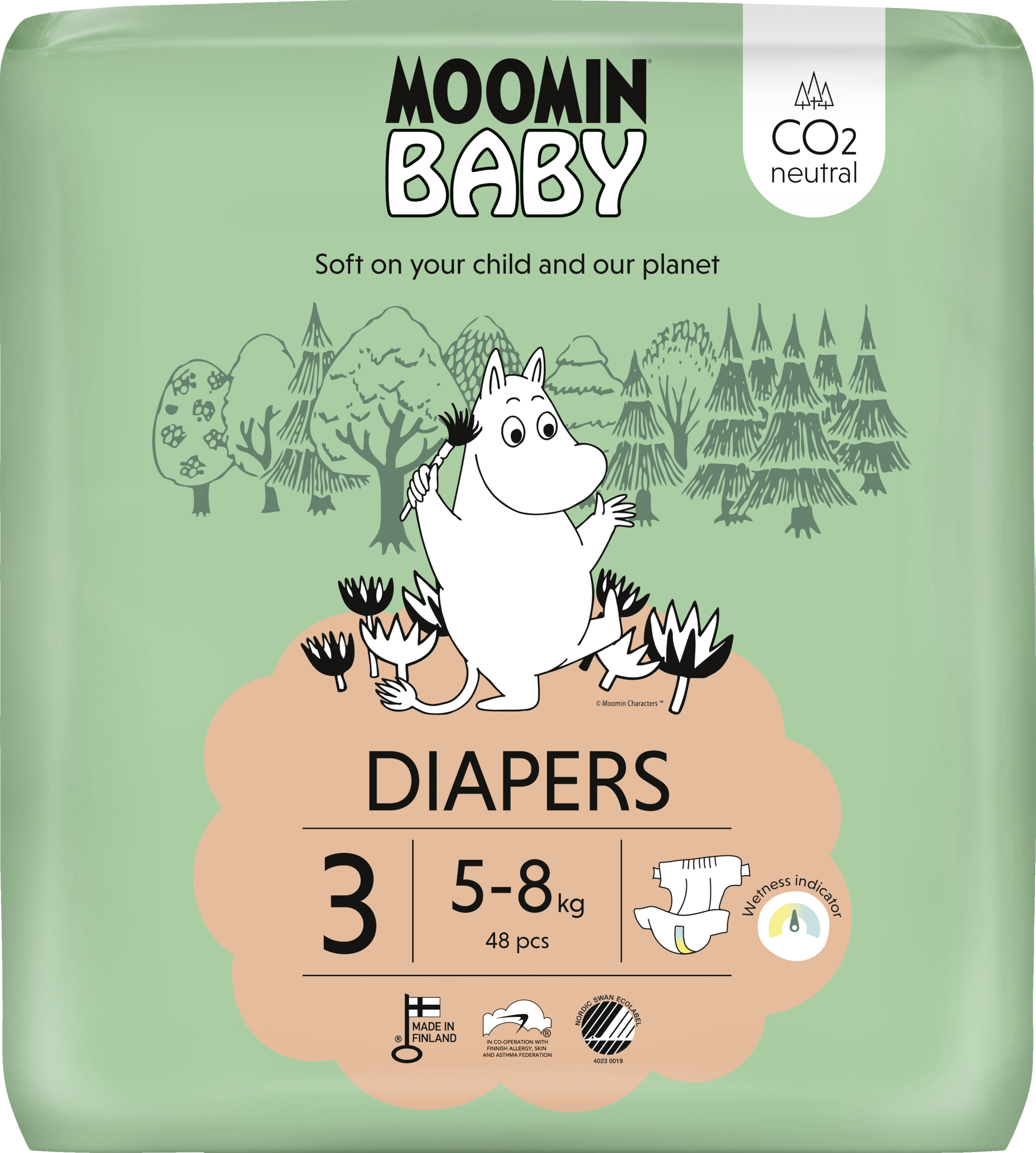 Moomin Baby Windel Gr.3 (5-8kg)