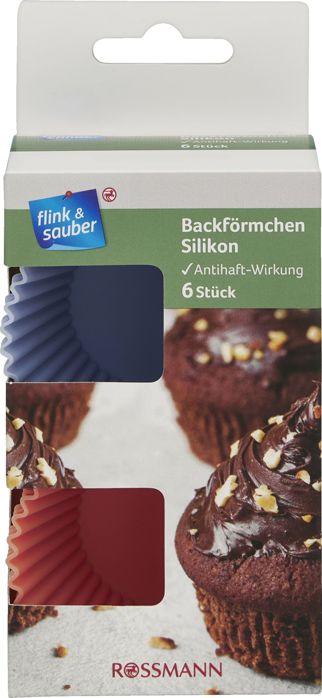 flink & sauber Backförmchen aus Silikon