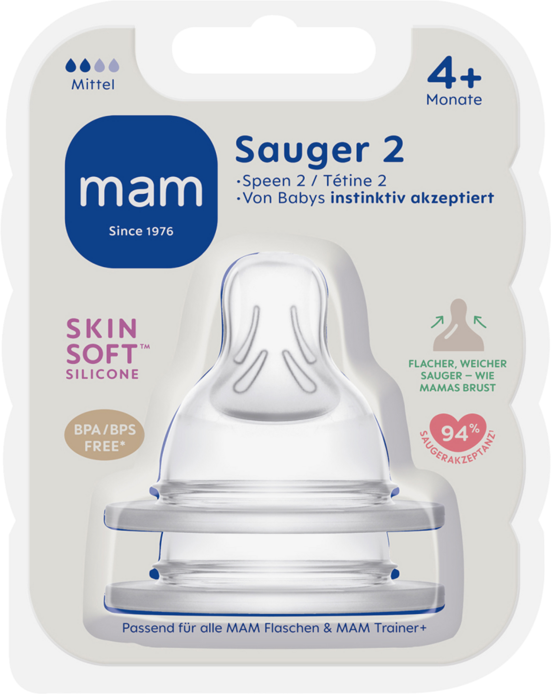 MAM Sauger 4+