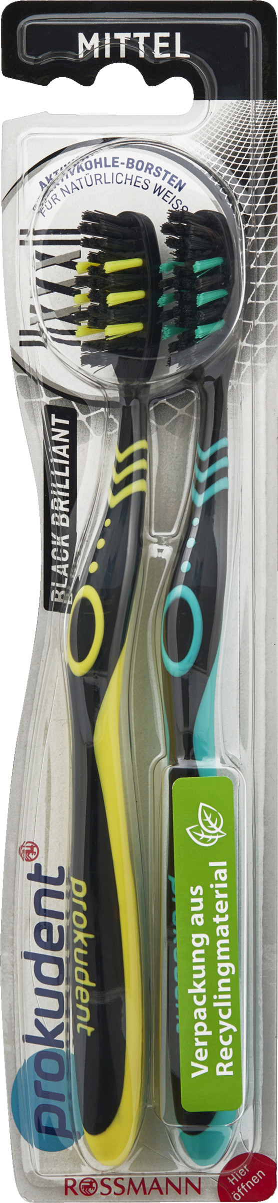 فرشاة أسنان Black Brilliant متوسطة