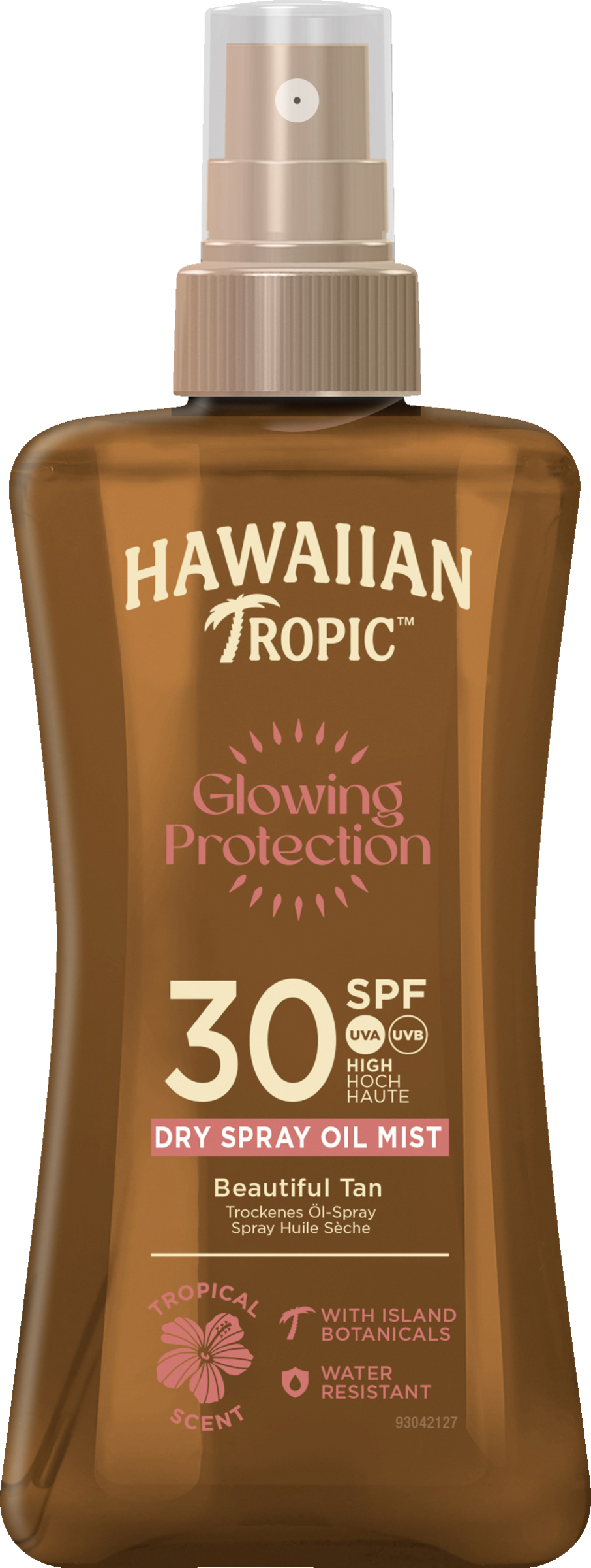 Hawaiian Tropic Glowing Protective Dry Spray Oil LSF 30