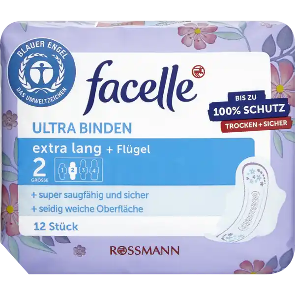 Ultra-Binden extra lang + Flügel