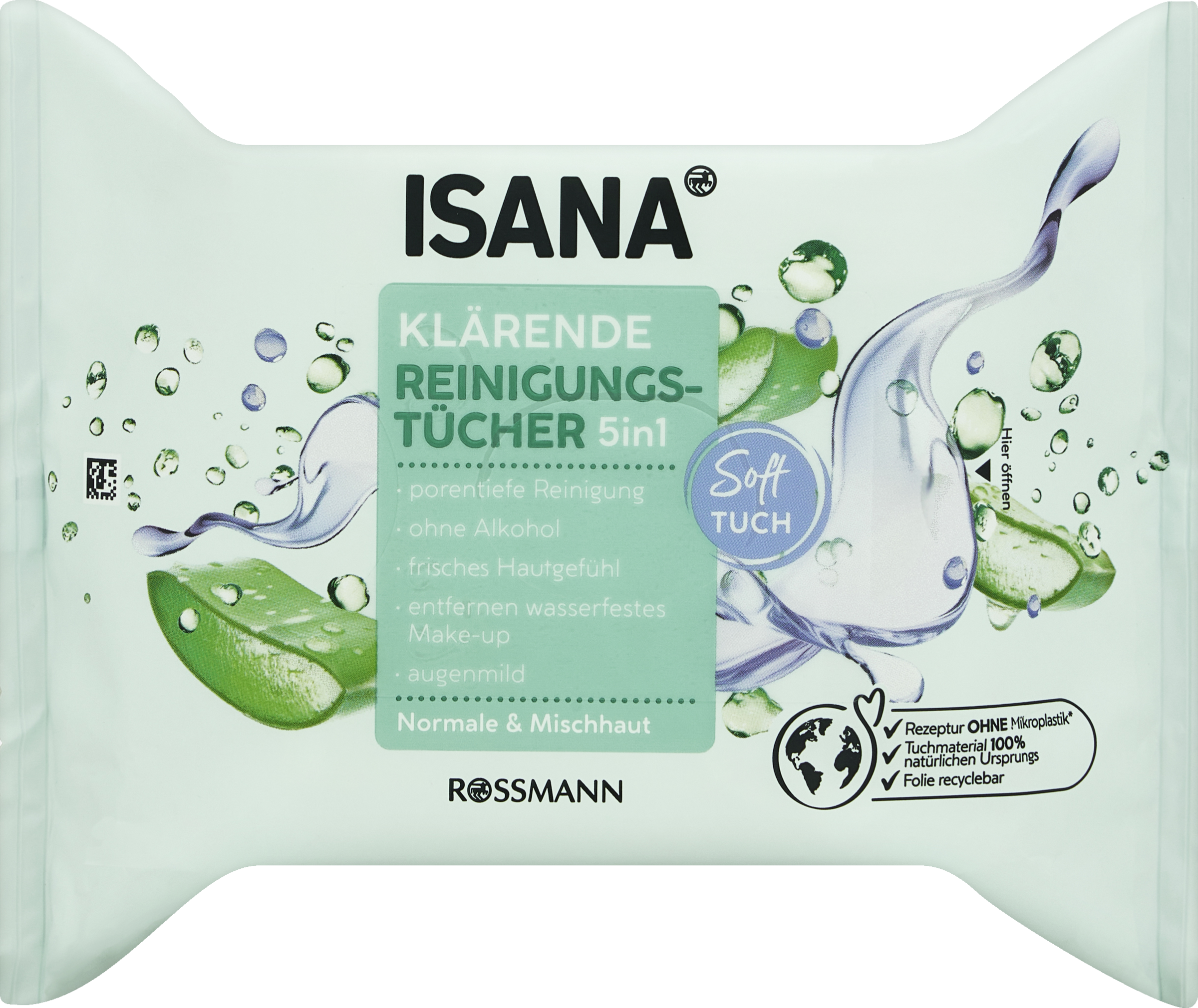 ISANA 5in1 Reinigungstücher