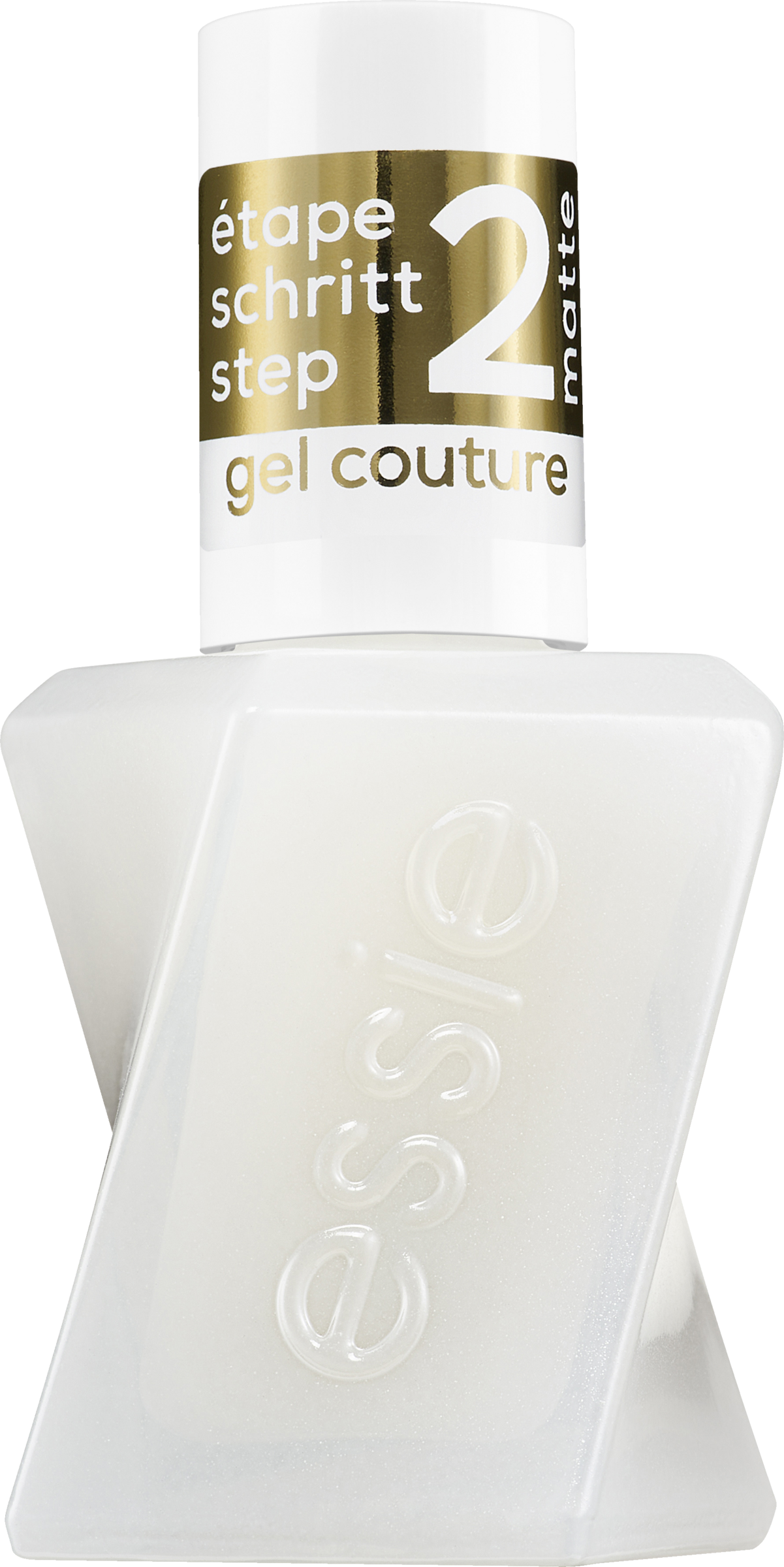 essie Langanhaltender Nagellack gel couture matte top coat