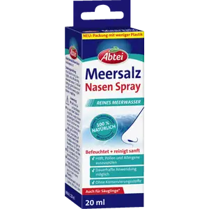 بخاخ الأنف بملح البحر