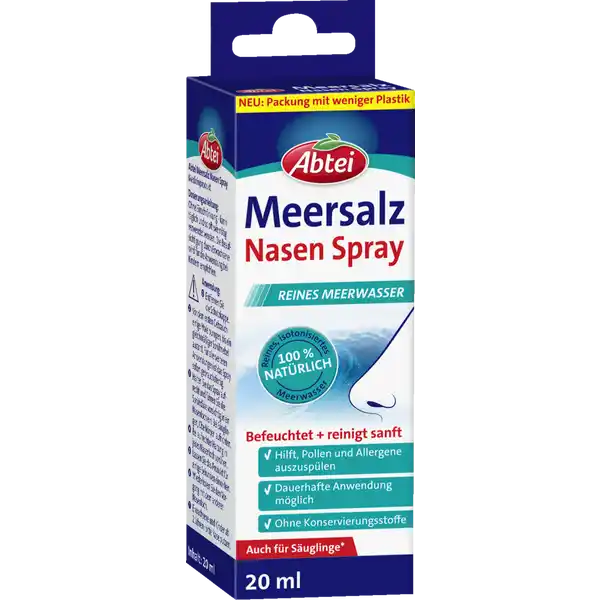 بخاخ الأنف بملح البحر