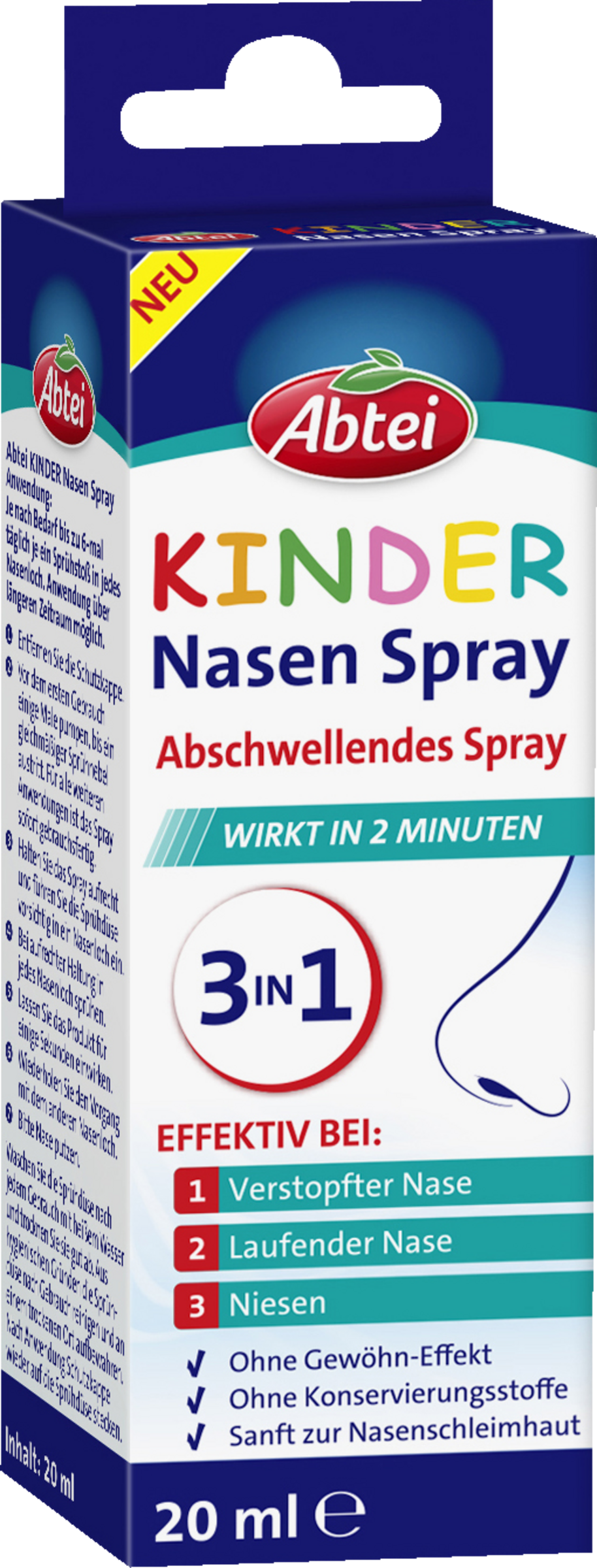 Abtei Kinder Nasen Spray