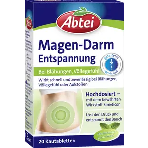 أقراص مضغ للاسترخاء المعدي المعوي