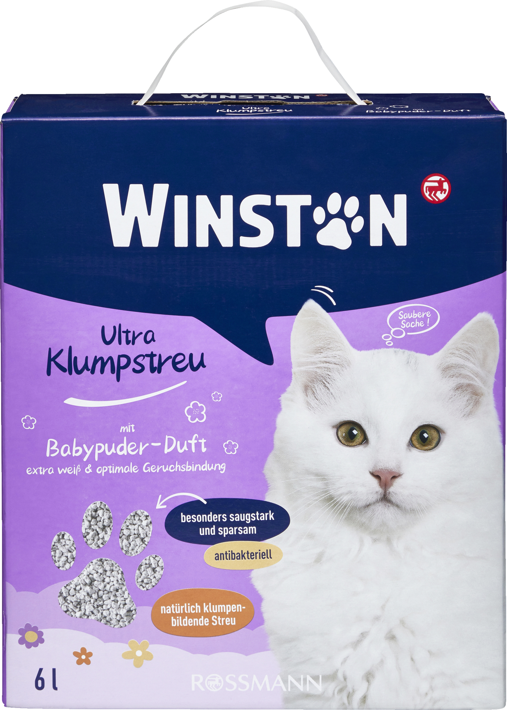 Winston Ultra Klumpstreu mit Babypuder-Duft