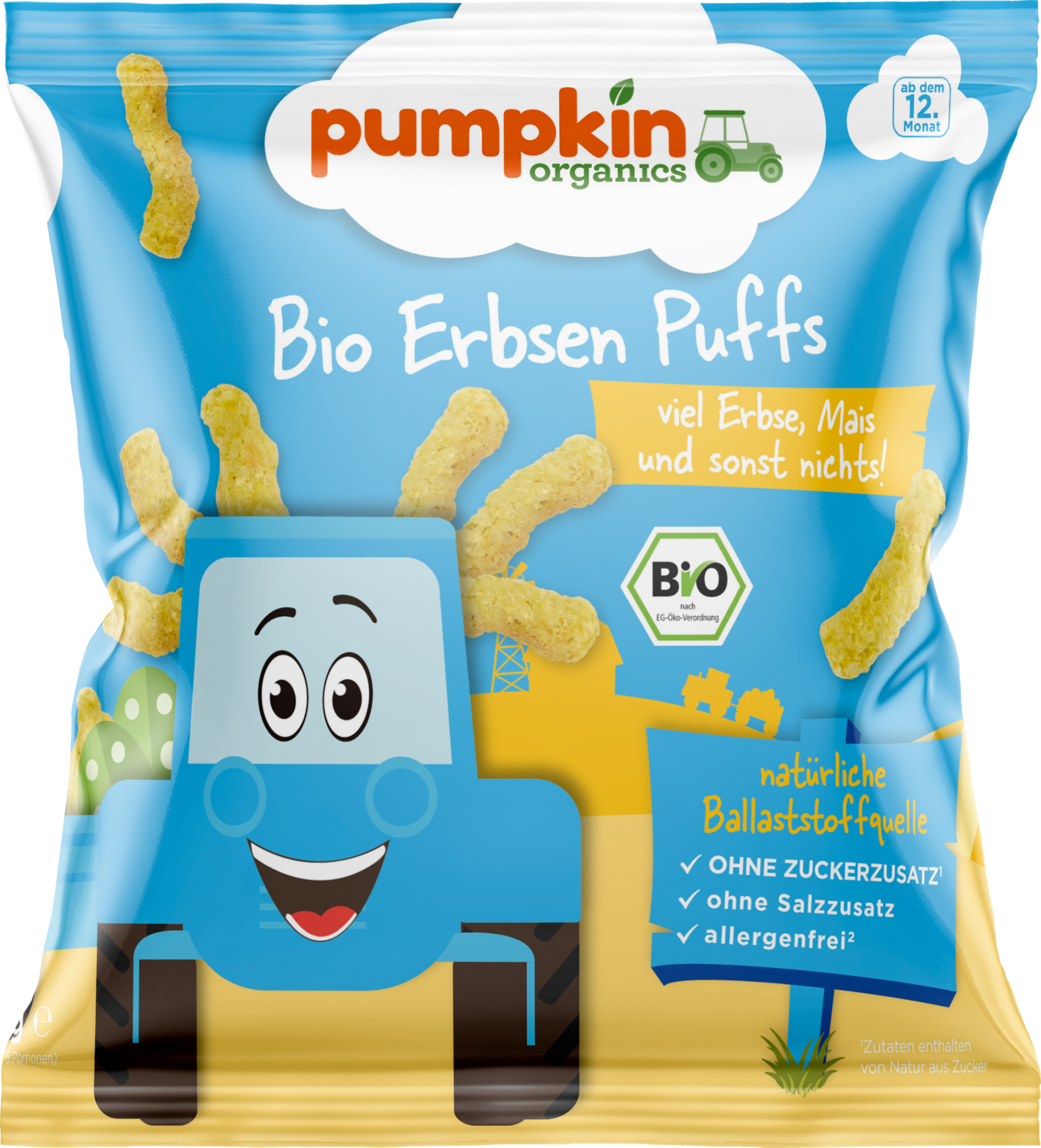 Pumpkin Organics Bio Erbsen Puffs online kaufen rossmann.de