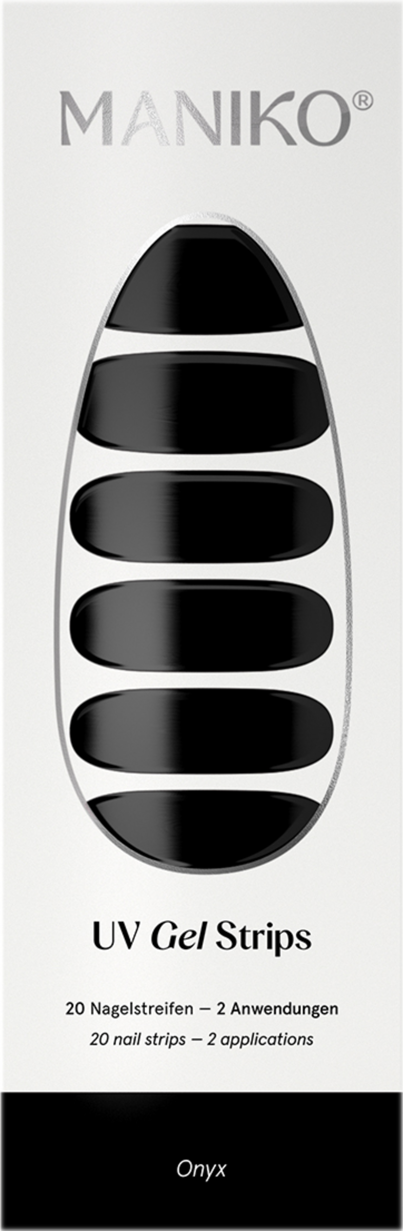 MANIKO UV Gel Strip Onyx