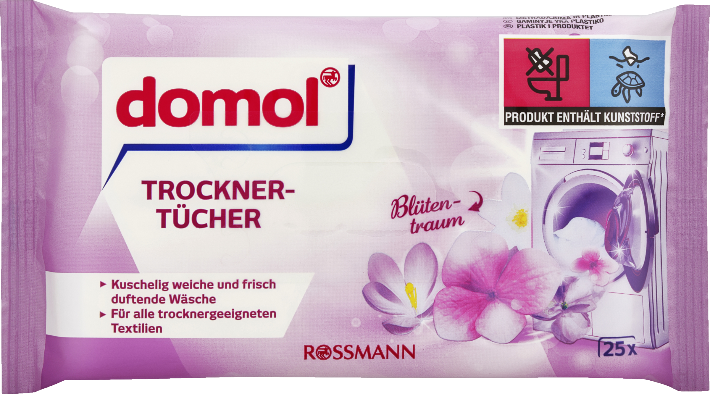domol Blütentraum Trocknertücher