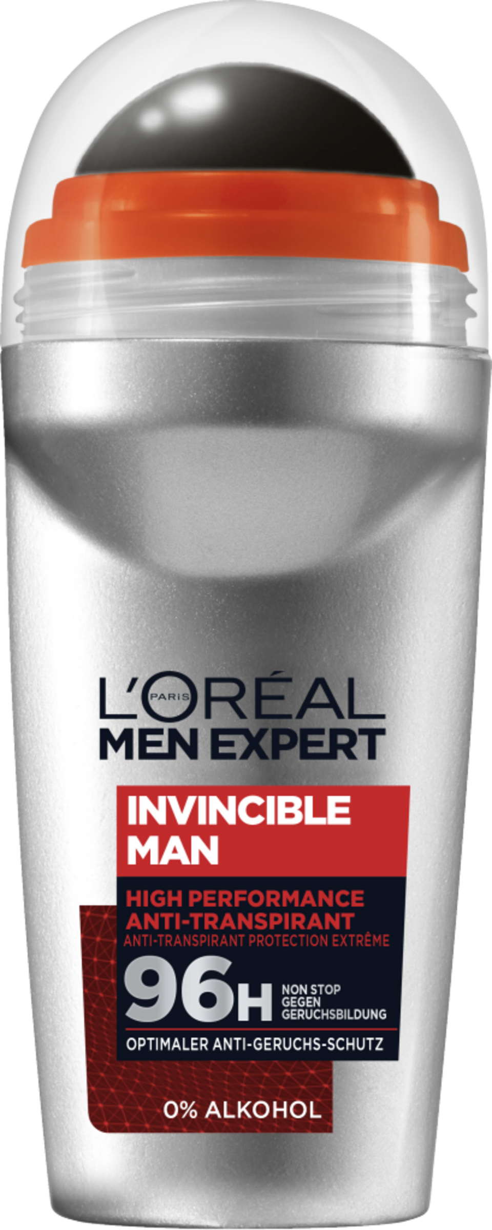 L’Oréal Paris men expert Deo Roll-on Invincible Man Antitranspirant 96h