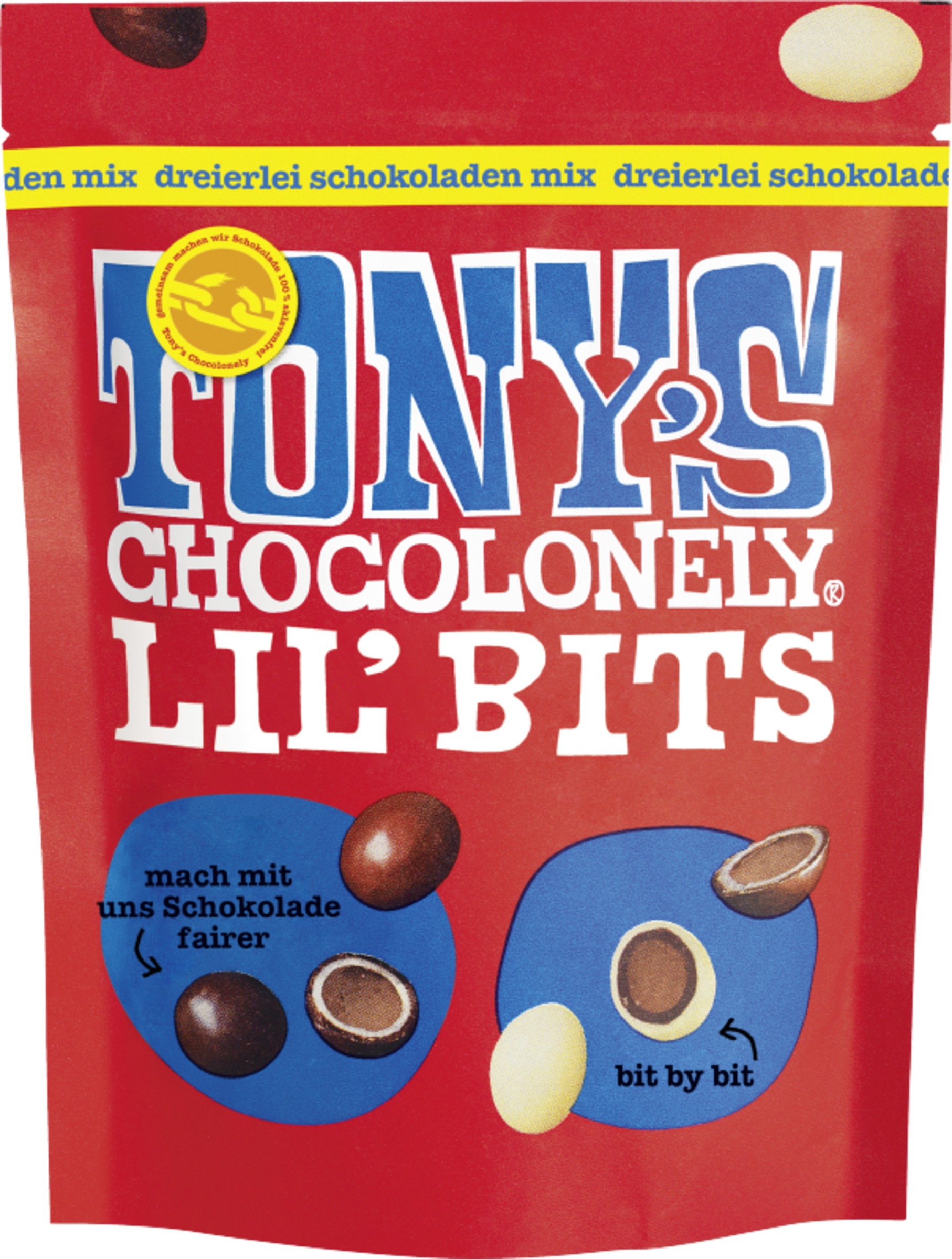 Tony’s Chocolonely Lil' Bits Dreierlei Schokoladen Mix