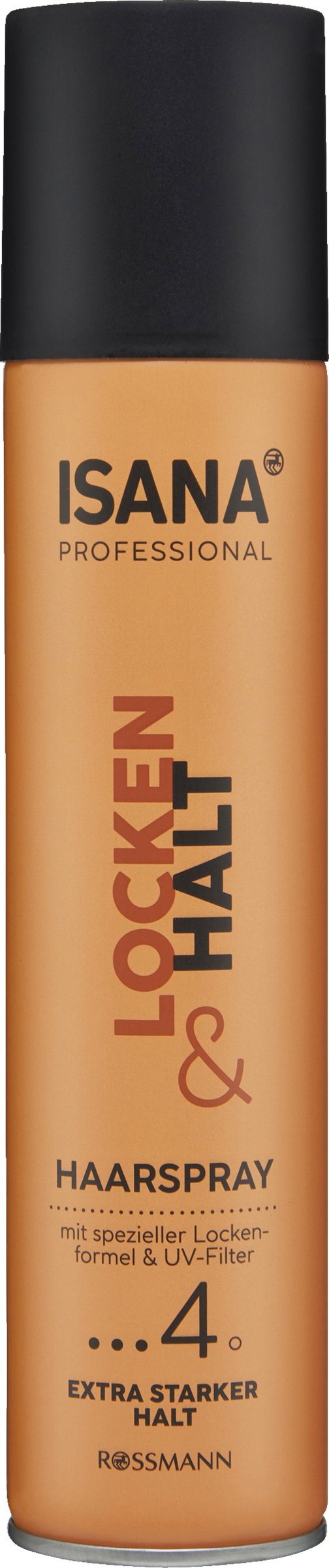 ISANA PROFESSIONAL Haarspray Locken & Halt
