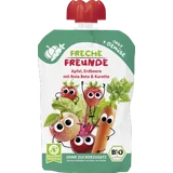 Bio Quetschie Apfel, Erdbeere mit Rote Bete & Karotte