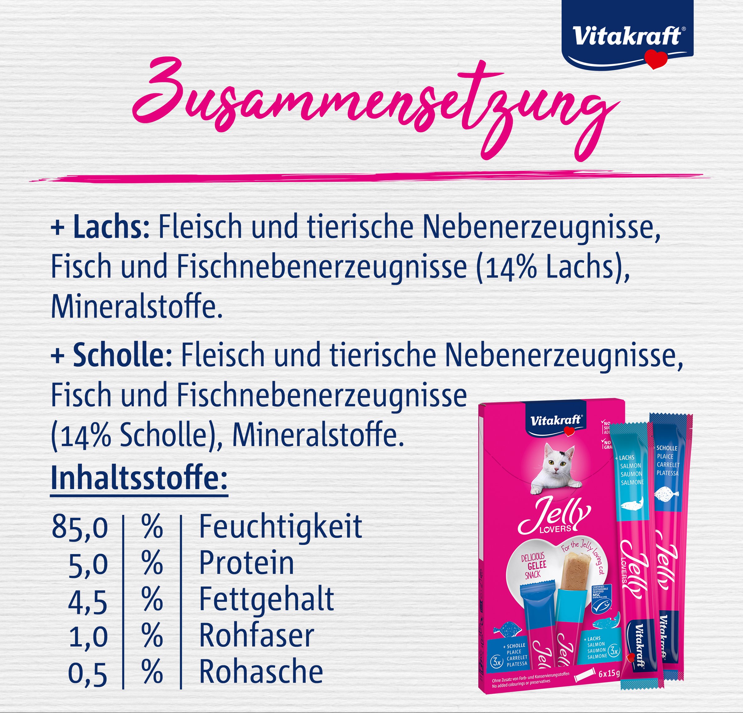 Vitakraft Jelly Lovers Snack Lachs & Scholle online kaufen rossmann.de