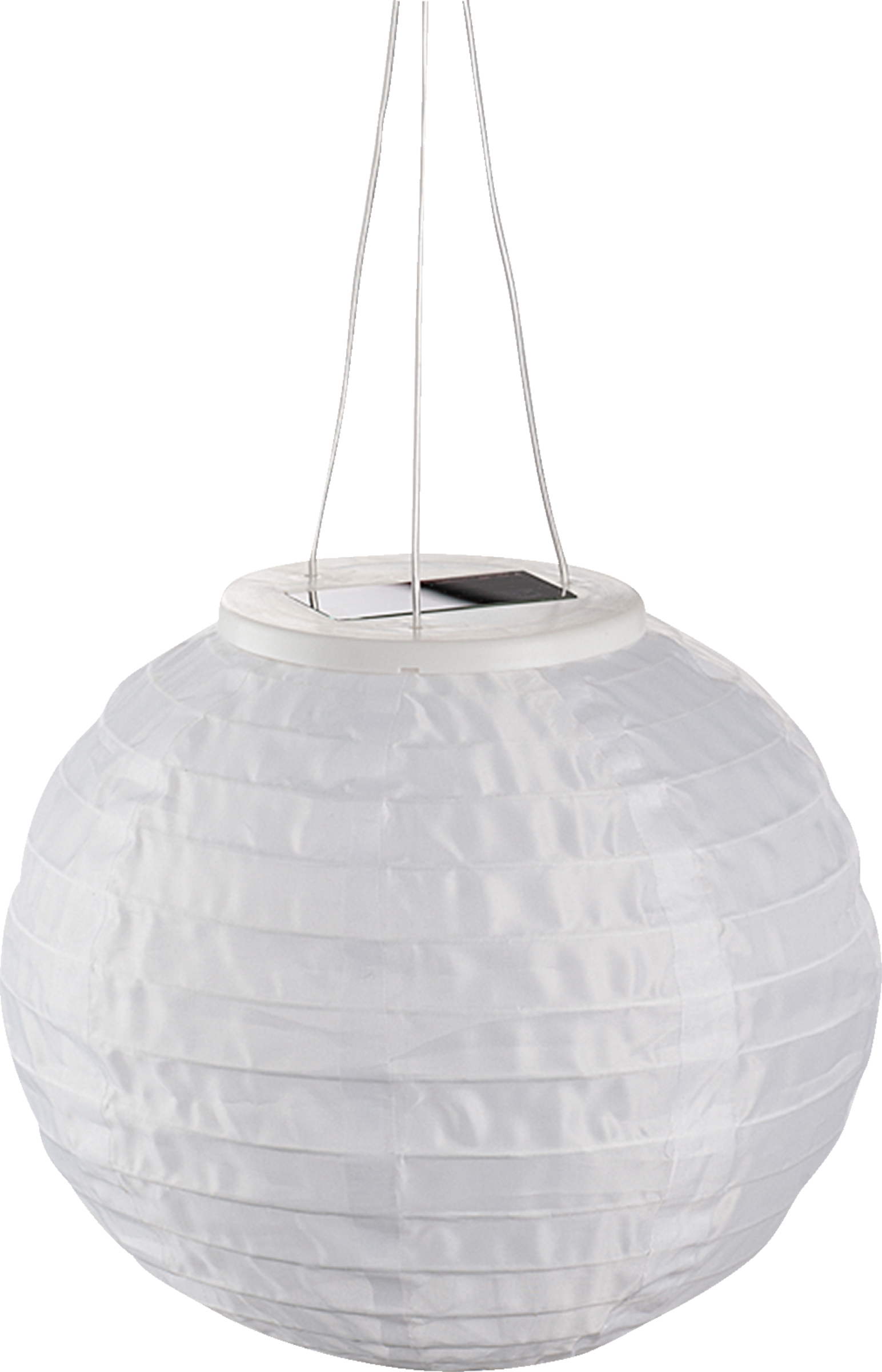 IDEENWELT SolarLampion weiß 20 cm online kaufen rossmann.de