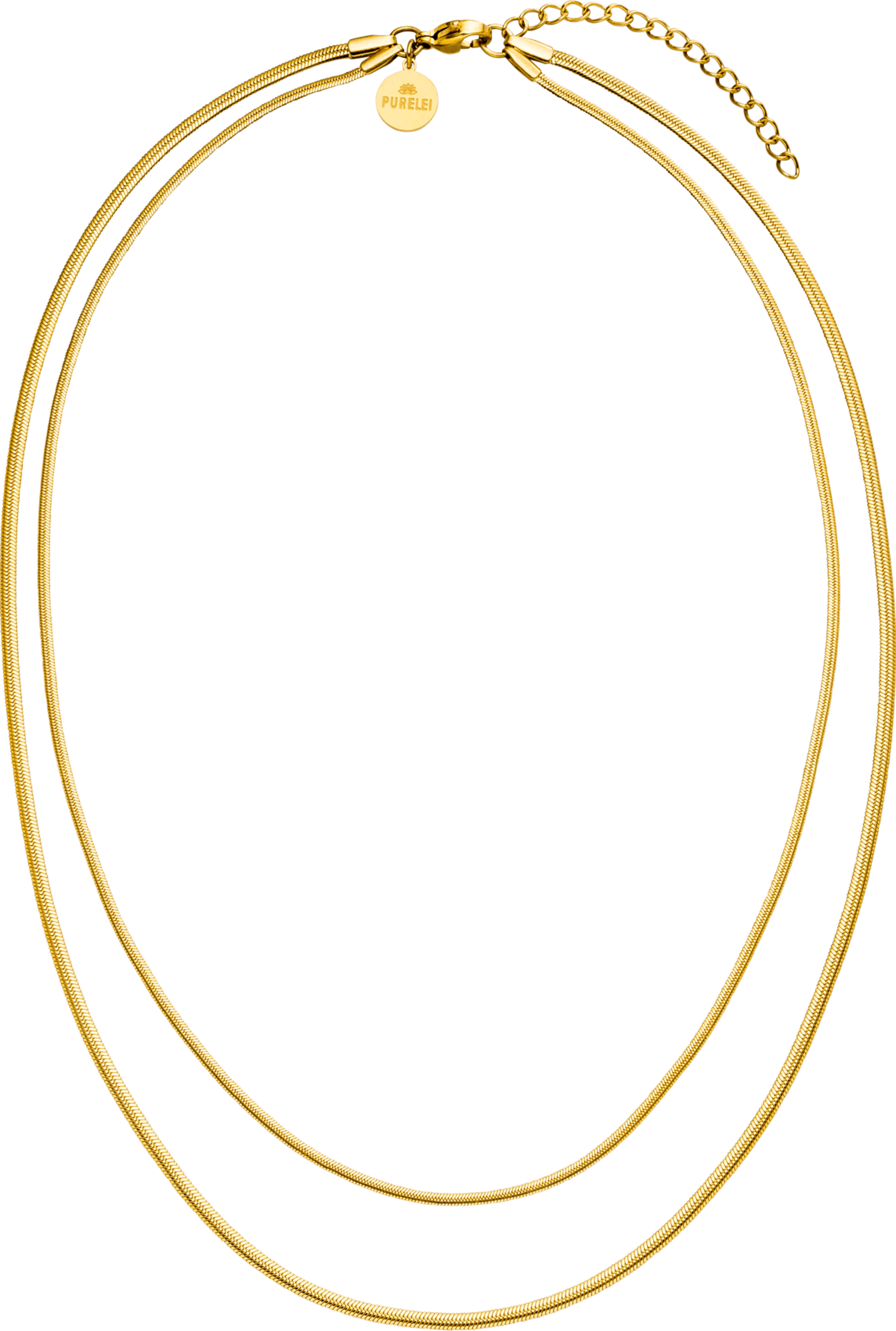 PURELEI Two Layers Kette gold