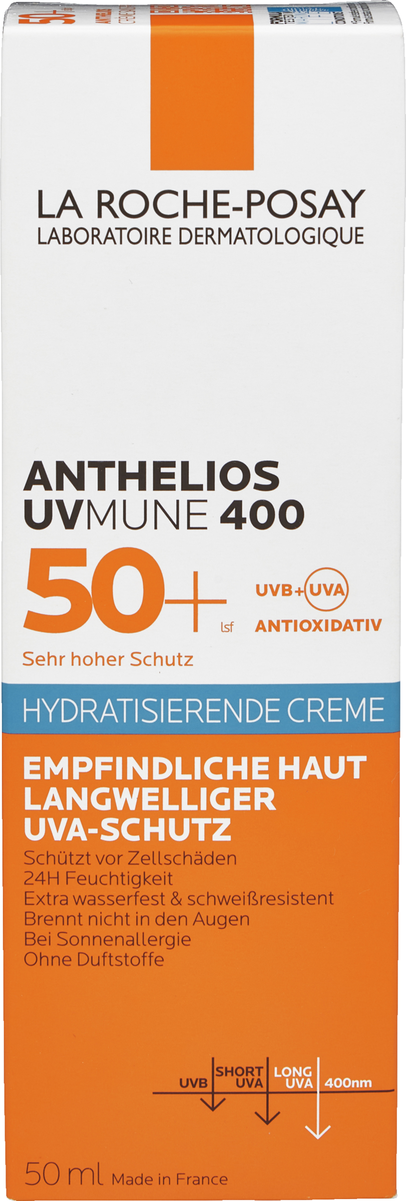 LA ROCHE-POSAY Anthelios UVMUNE 4000 LSF 50+ Hydratisierende Creme