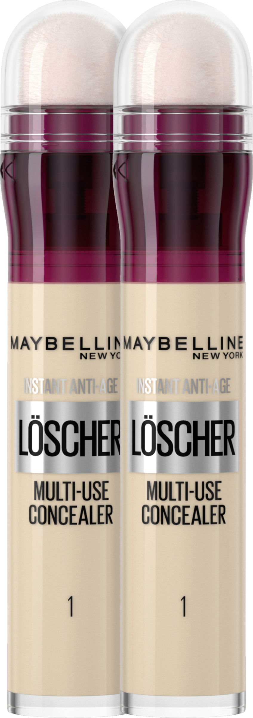 Maybelline New York Instant Anti-Age Effekt Löscher Concealer 01 Light Doppelpack