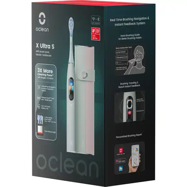 فرشاة أسنان كهربائية X Ultra S، أخضر