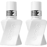 Nagellack gel couture top coat Doppelpack