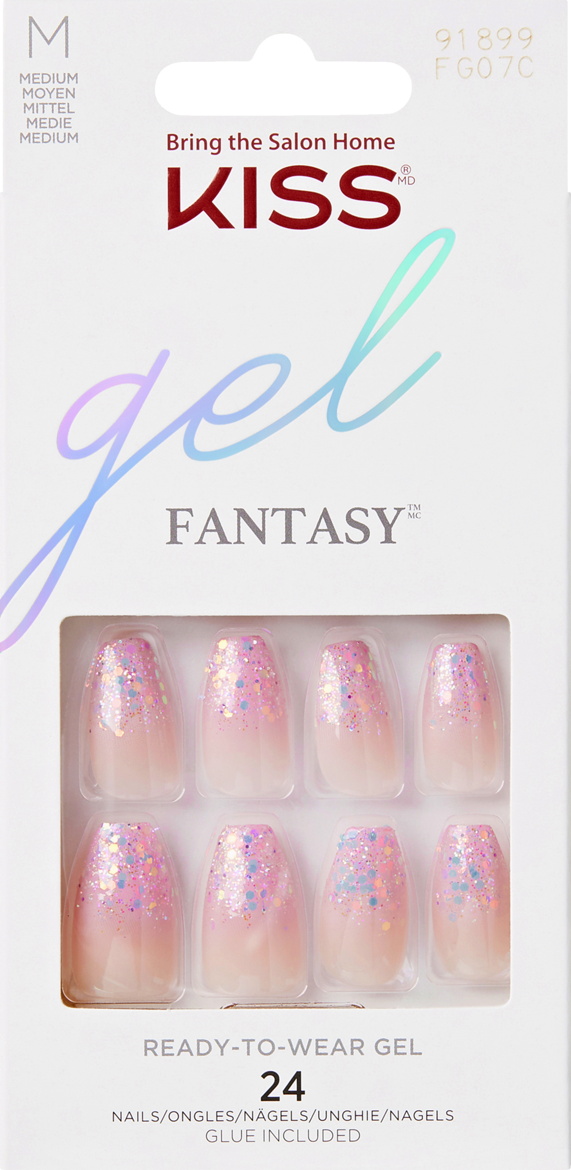 KISS Gel Fantasy Nails - Winter Sparks
