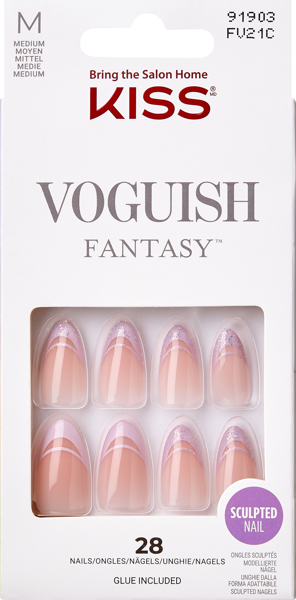 KISS Voguish Fantasy Nails - Rainy Night