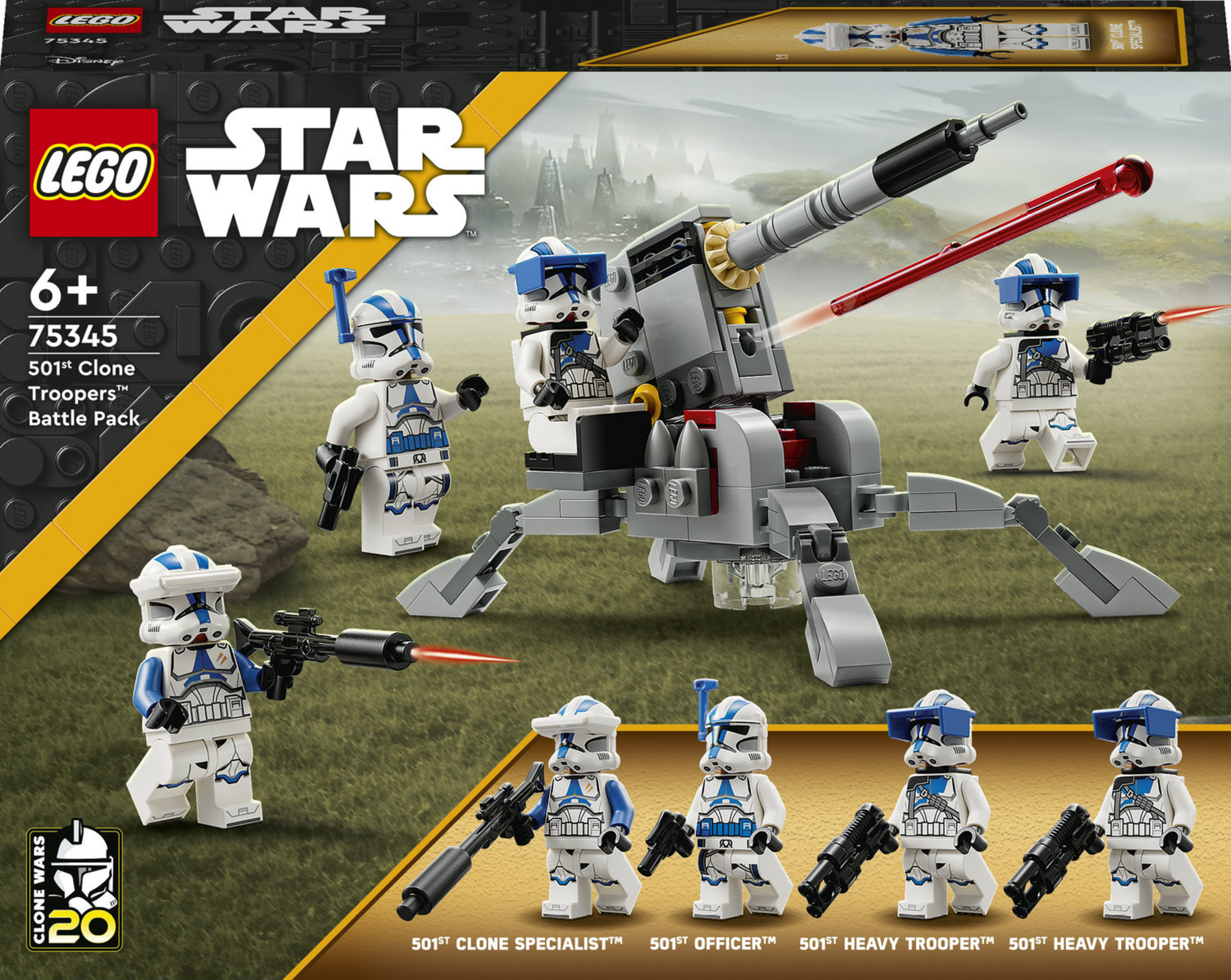 LEGO STAR WARS 75345 501st Clone Troopers™ Battle Pack