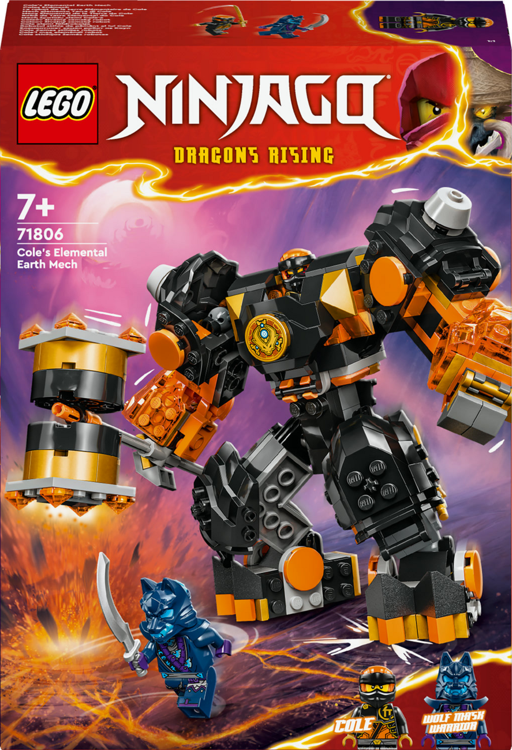 LEGO NINJAGO 71806 Coles Erdmech