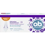 o.b. ExtraProtect Tampons Super