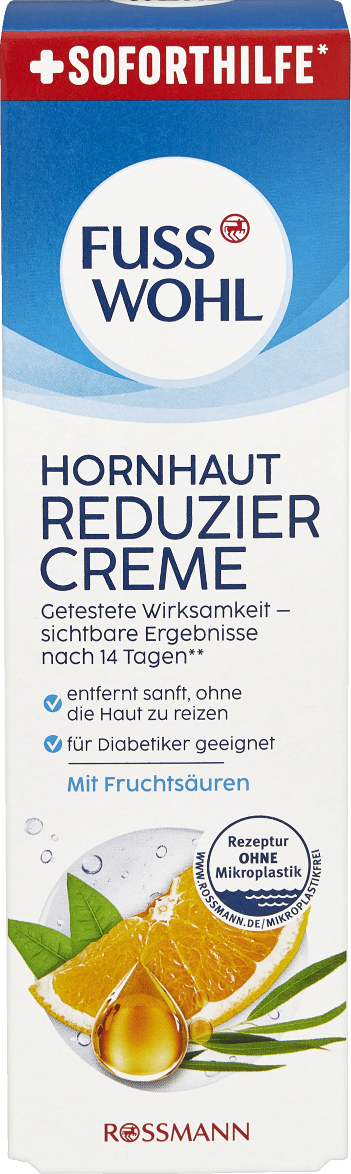 FUSSWOHL Hornhaut Reduziercreme