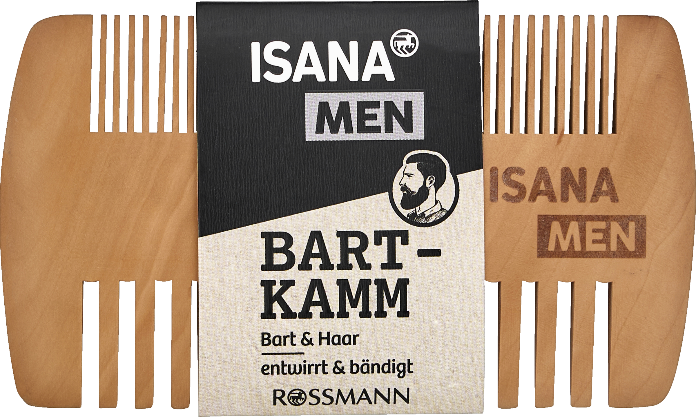 ISANA MEN Bartkamm