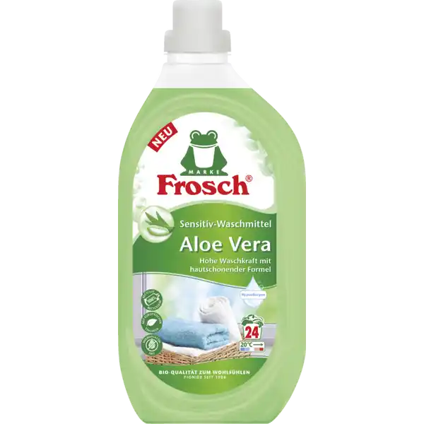 Frosch Sensitiv Waschmittel Flüssig Aloe Vera 24 WL online kaufen ...