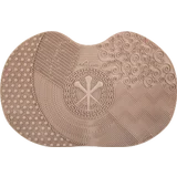 Brush Cleansing Mat - Coffee