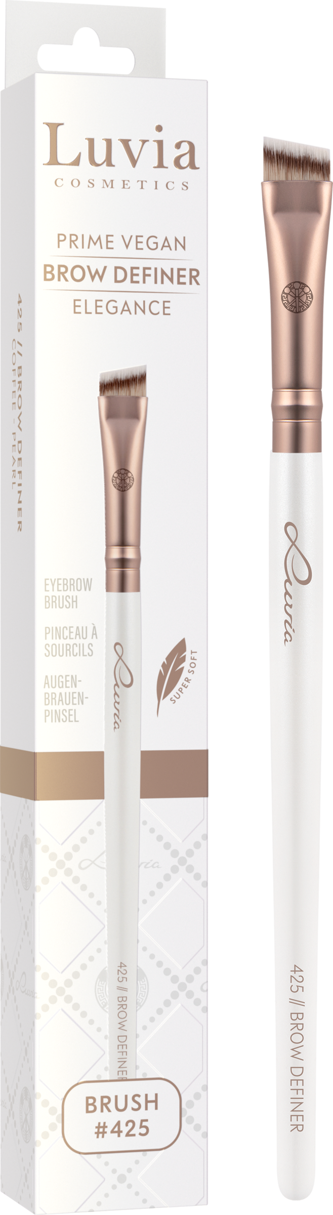 Luvia Cosmetics Brow Definer Brush