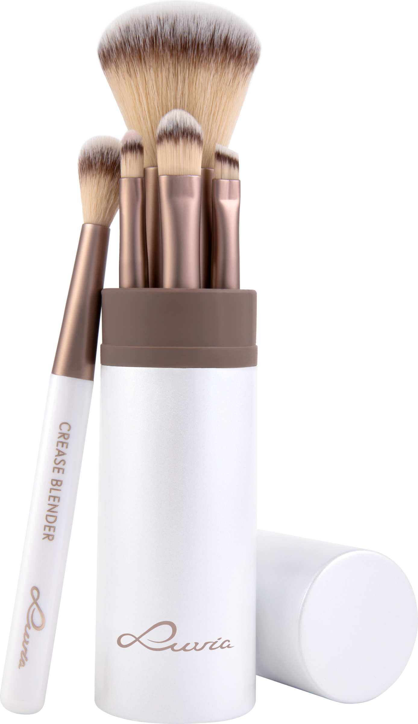 Luvia Cosmetics Brush Travel Set - Macchiato