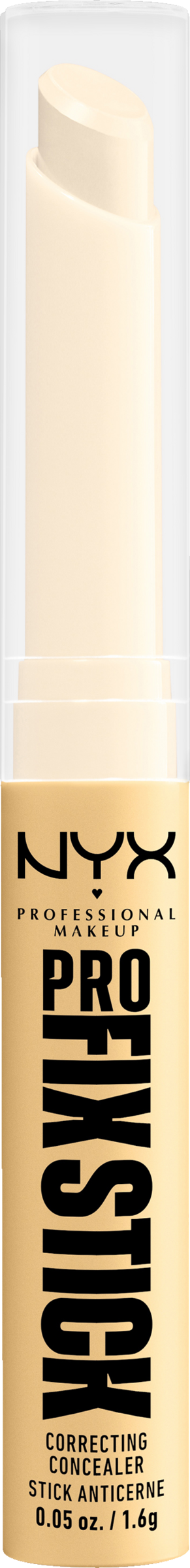 NYX Professional MakeUp Fix Stick Quick Fix Concealer 0.3 Yellow