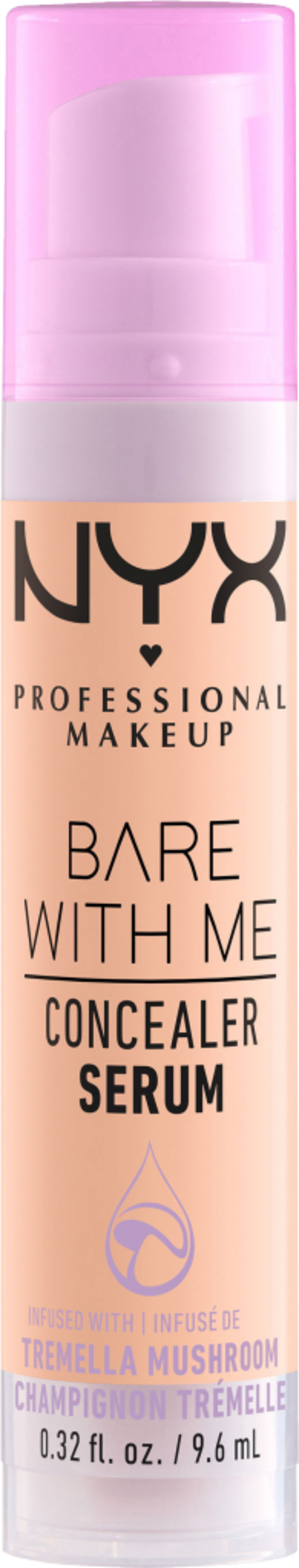 NYX Professional MakeUp Bare With Me Concealer Serum 2.5 Medium Vanilla