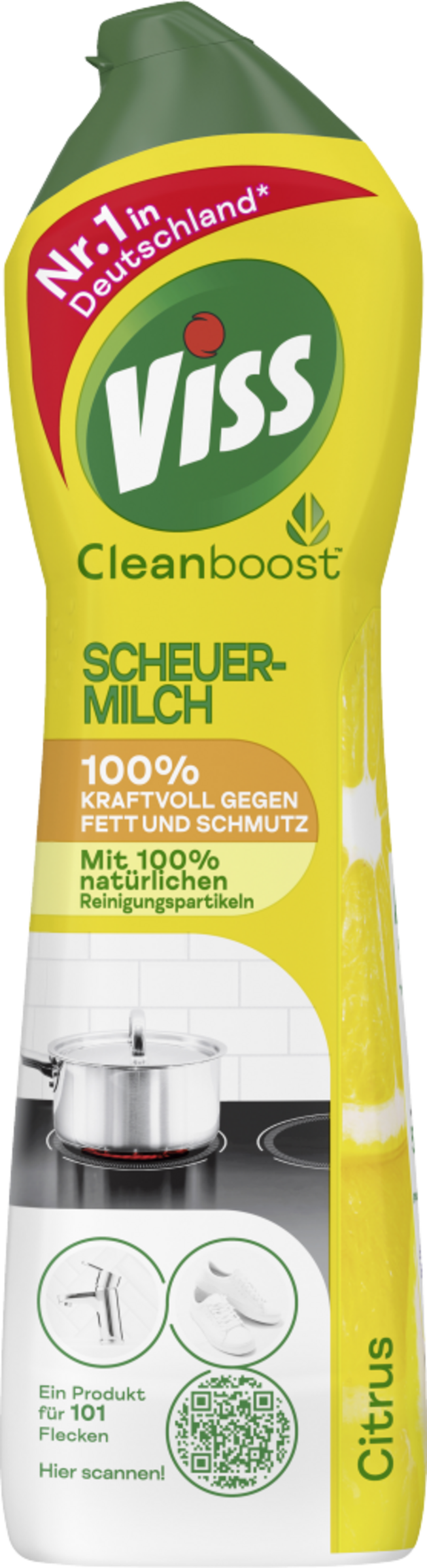 Viss Cleanboost Scheuermilch Citrus