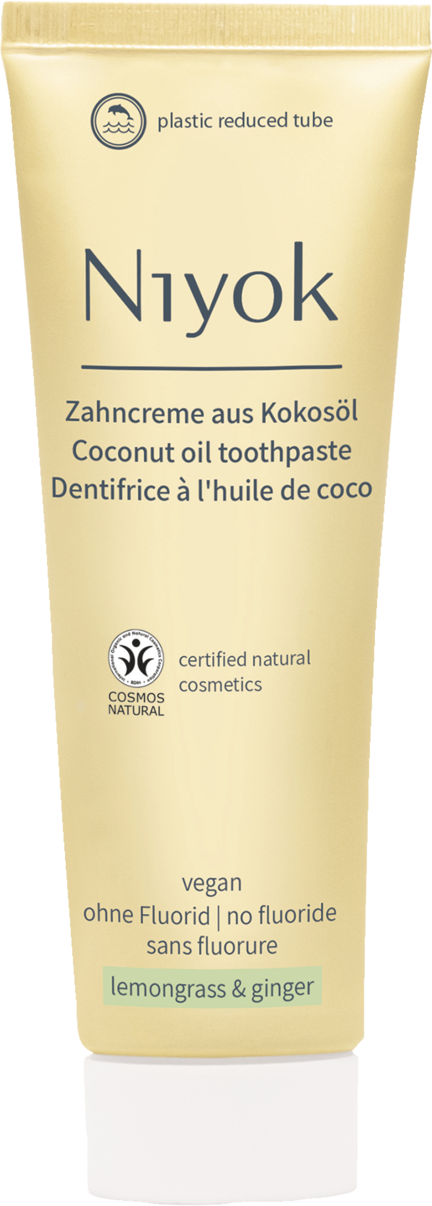 Niyok Zahncreme Zitronengras & Ingwer