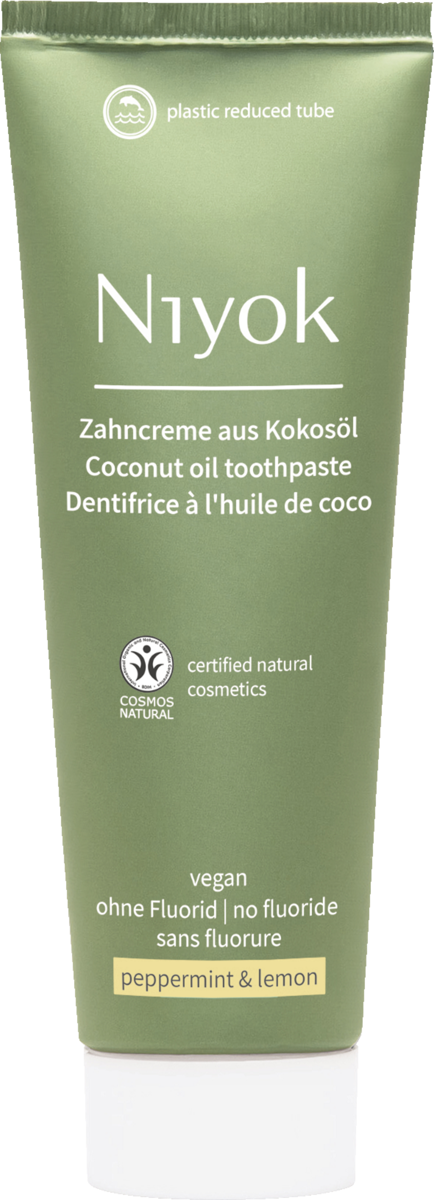Niyok Zahncreme Pfefferminze & Zitrone