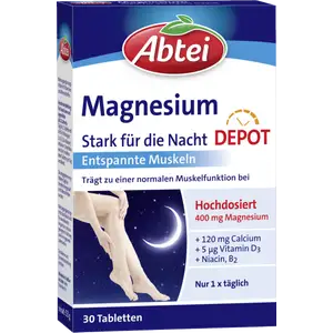 أقراص المغنيسيوم 400 القوية لليل