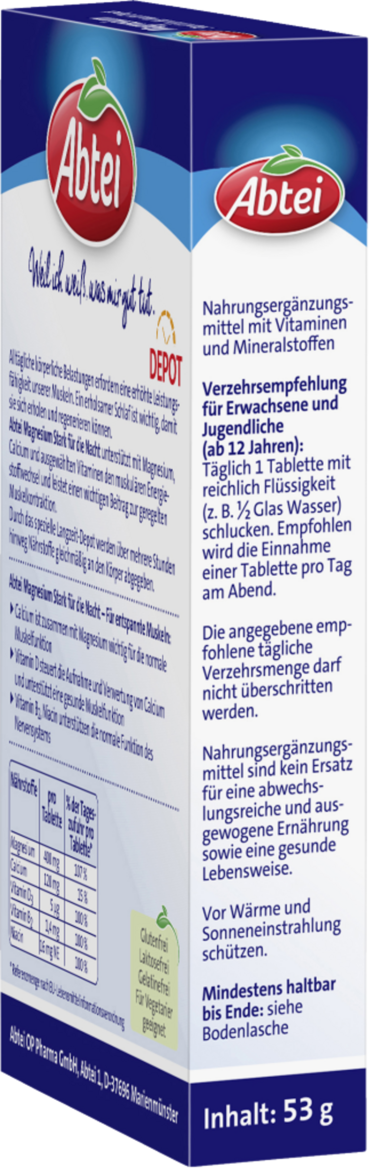 أقراص المغنيسيوم 400 القوية لليل 3