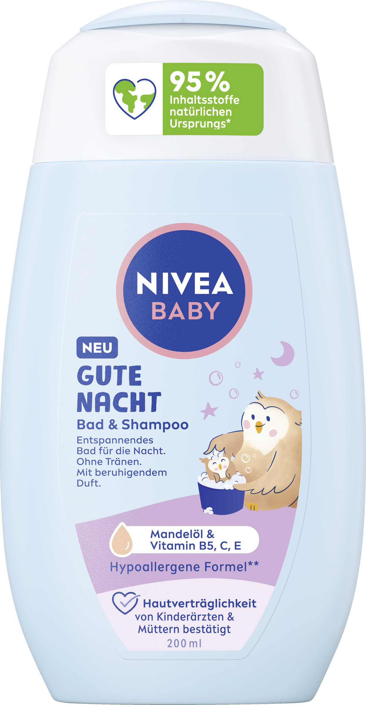 NIVEA BABY Gute Nacht Baby Bad & Shampoo