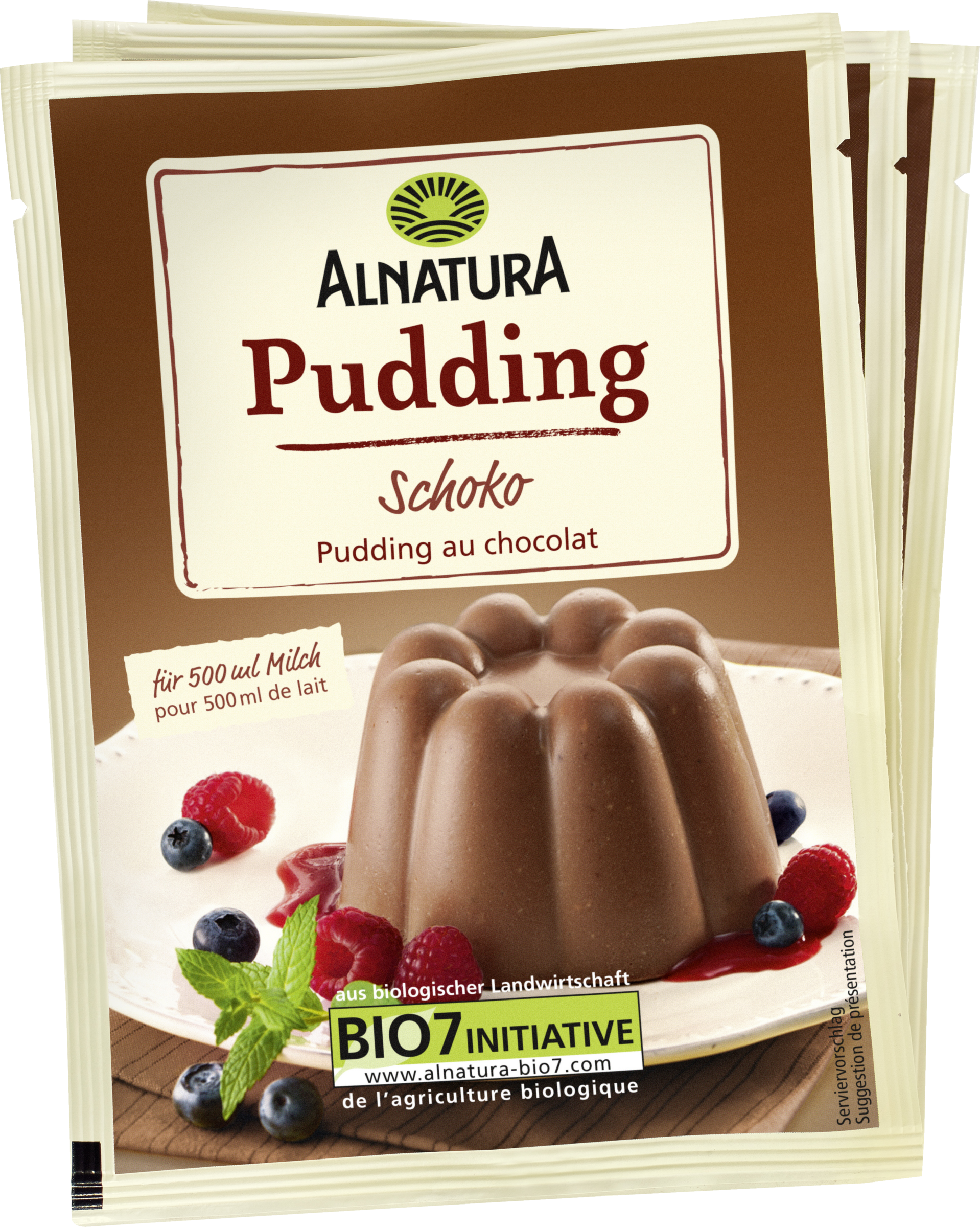 Alnatura Alnatura Schokopudding 3x46g